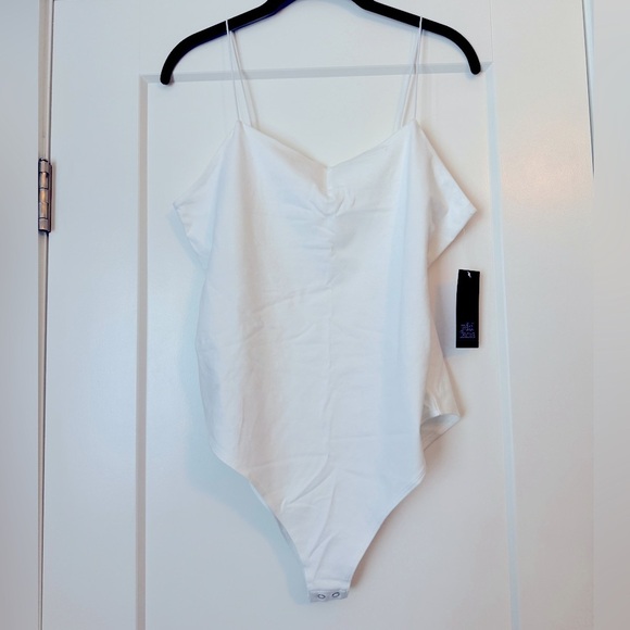 wild fable Tops - NWT Wild Fable Tank Top Bodysuit in White